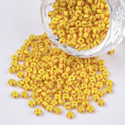 8/0 Grade A Round Glass Seed Beads