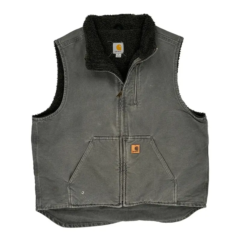 Carhartt Gilet - XL Grey Cotton