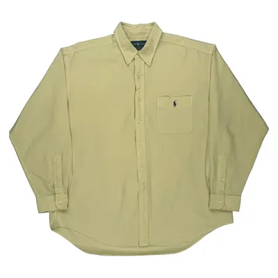Ralph Lauren Shirt - XL Yellow Cotton