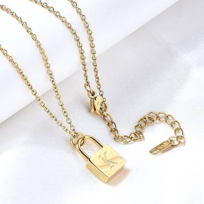 304 Stainless Steel Rolo Chain Pendant Necklaces