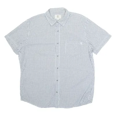 TIMBERLAND Slim Fit Mens Shirt White Check XL