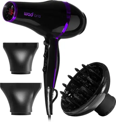 Wad Bris Dryer hair dryer black/purple