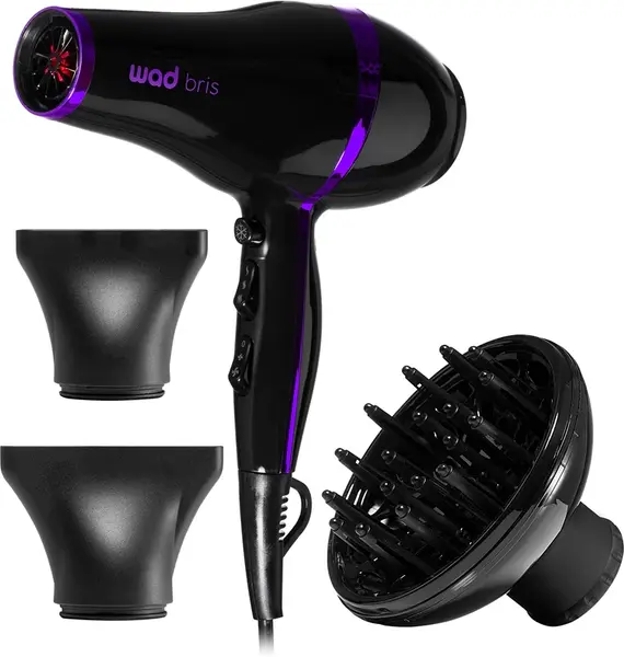 Wad Bris Dryer hair dryer black/purple