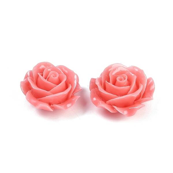 Synthetic Coral Carved Beads