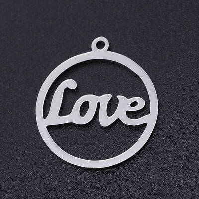 Non-Tarnish 201 Stainless Steel Laser Cut Pendants