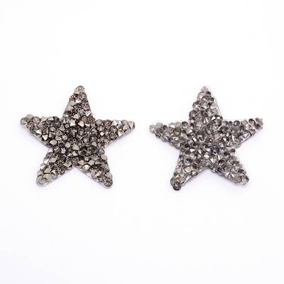 Star Rhinestone Patches