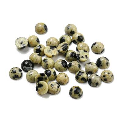 Natural Dalmatian Jasper Cabochons