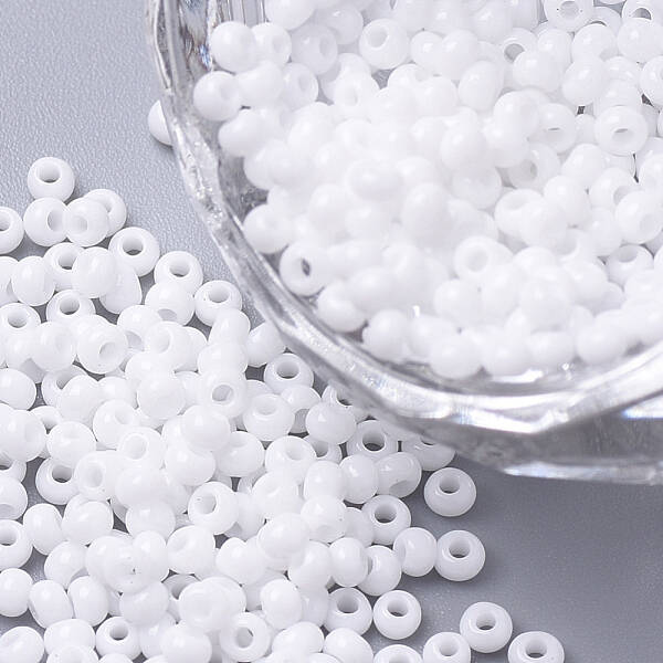 8/0 Grade A Round Glass Seed Beads