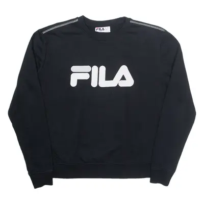 FILA Mens Sweatshirt Black L