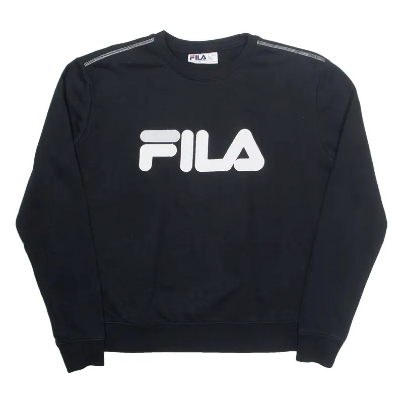 FILA Mens Sweatshirt Black L