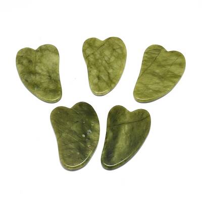 Natural Chinese Jade Gua Sha Boards