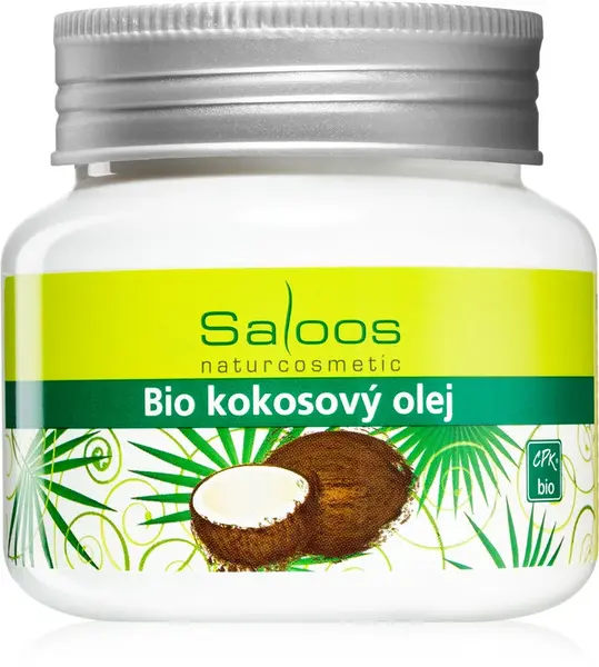 Saloos Cold Pressed Organic Coconut Oil for Dry and Sensitive Skin 250ml