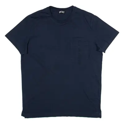 DIESEL Mens T-Shirt Blue L