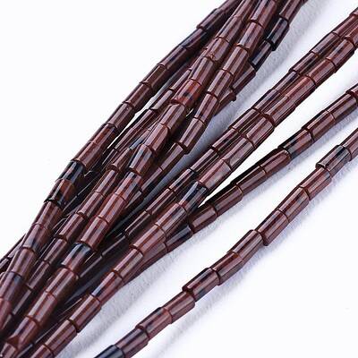 Natural Mahogany Obsidian Bead Strands