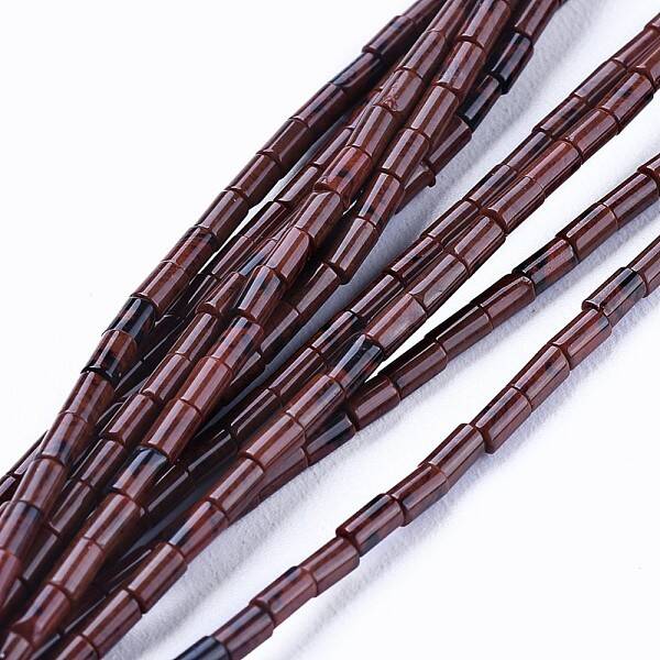 Natural Mahogany Obsidian Bead Strands