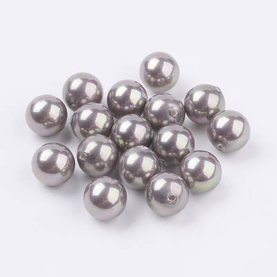 Shell Pearl Half Drilled Beads