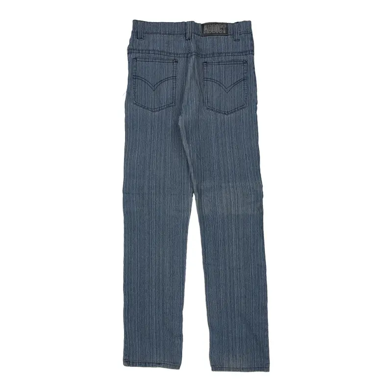 Addict Jeans - 30W UK 10 Blue Cotton