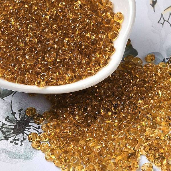 Transparent Colours Glass Seed Beads