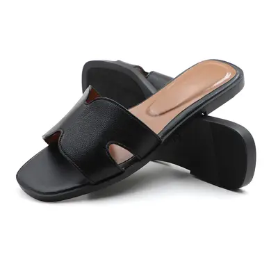 Women's Flat Sandals-Open Toe Flat Dress Sandals Slide Comfortable Slide Sandal6-10 H221031Z-01 YX