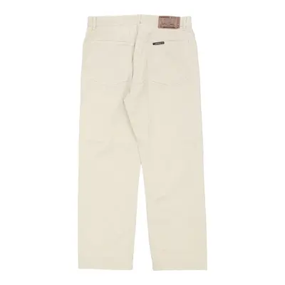 Carrera Trousers - 32W 29L Cream Cotton