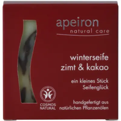 Apeiron Winter Soap Cinnamon & Cocoa 100 g
