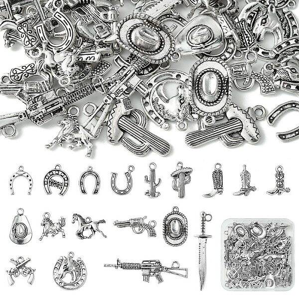18 Styles Tibetan Style Alloy Pendants