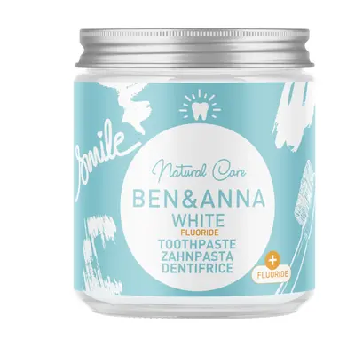 Ben & anna Toothpaste with Fluoride, White (100 ml)
