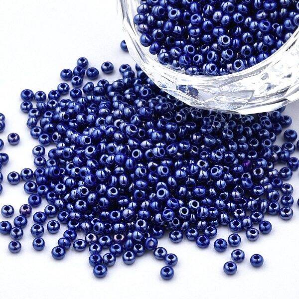 12/0 Czech Opaque Glass Seed Beads