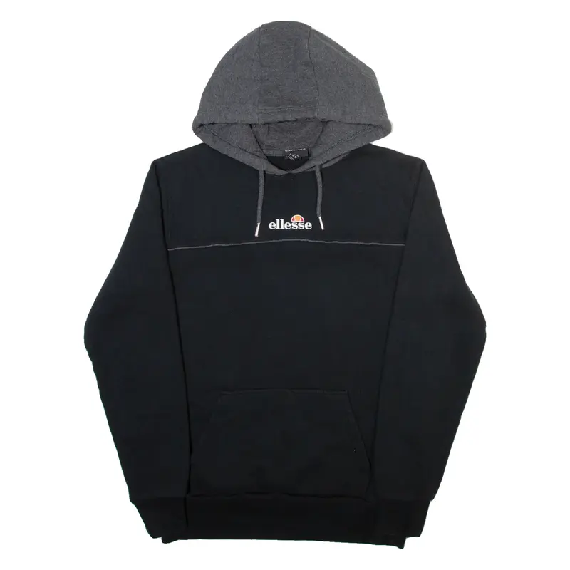 ELLESSE Mens Black Hoodie M