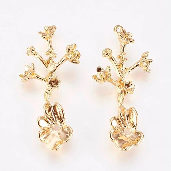 Brass Filigree Joiners Links