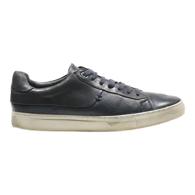 BOSS Sneaker Trainers Blue Leather Mens UK 9.5