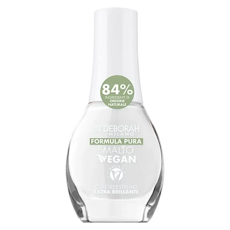 Deborah Pure Formula Vegan Nail Polish 01 - White 8.5 ml