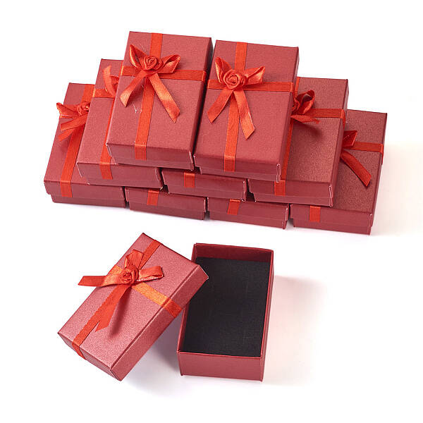 Cardboard Paper Jewelry Set Boxes