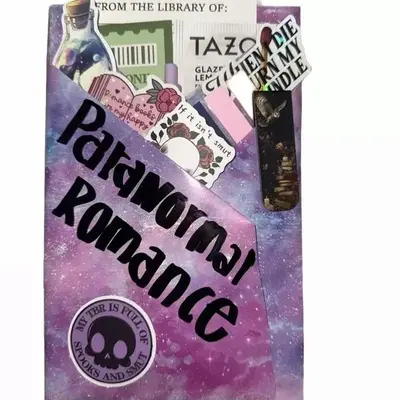 Blind Date With a Book – Dive into Romance, Fantasy, Smut & More! Each surprise book bundle includes curated tea, bookmarks...