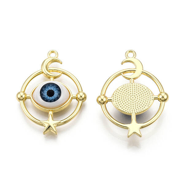 Rack Plating Alloy Enamel Pendants
