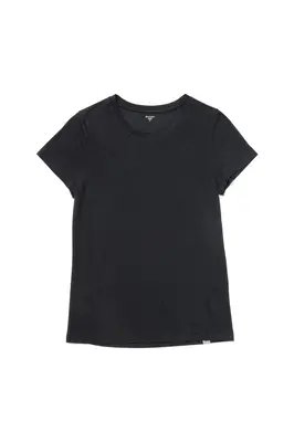 W's Tree Tee | Color: true black | Size: S