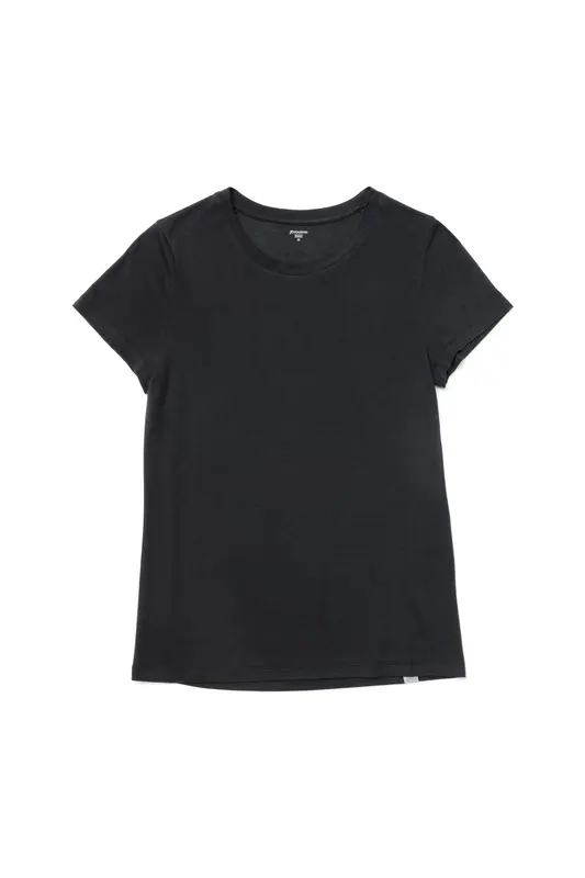 W's Tree Tee | Color: true black | Size: S