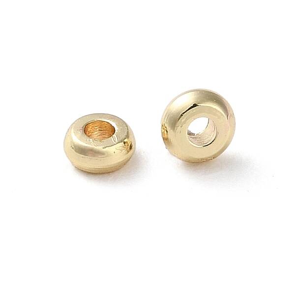 Rack Plating Brass Spacer Beads