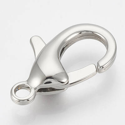 Tarnish Resistant 304 Stainless Steel Lobster Claw Clasps