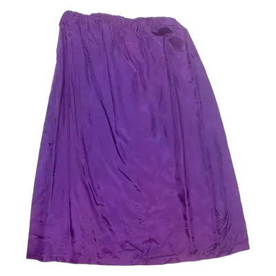 Womens Straight Skirt Purple Midi S