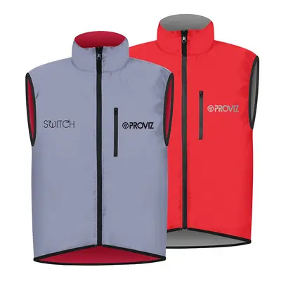 Men's Reflective Reversible Cycling Vest