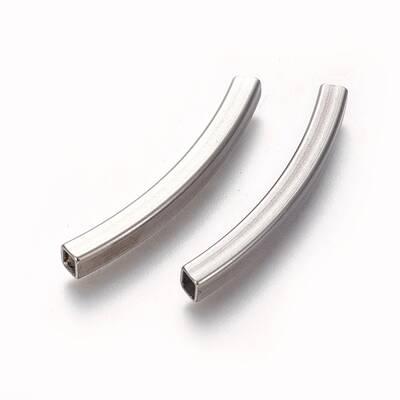 Tarnish Resistant 304 Stainless Steel Tube Beads