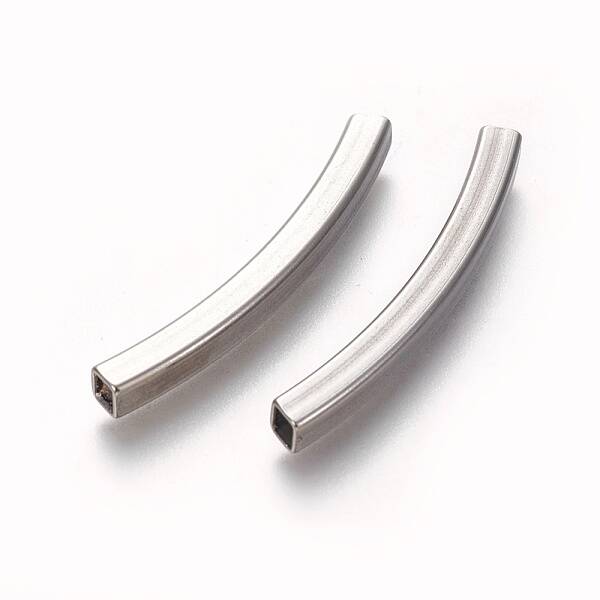Tarnish Resistant 304 Stainless Steel Tube Beads