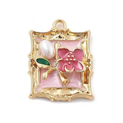 Alloy Enamel Pendants