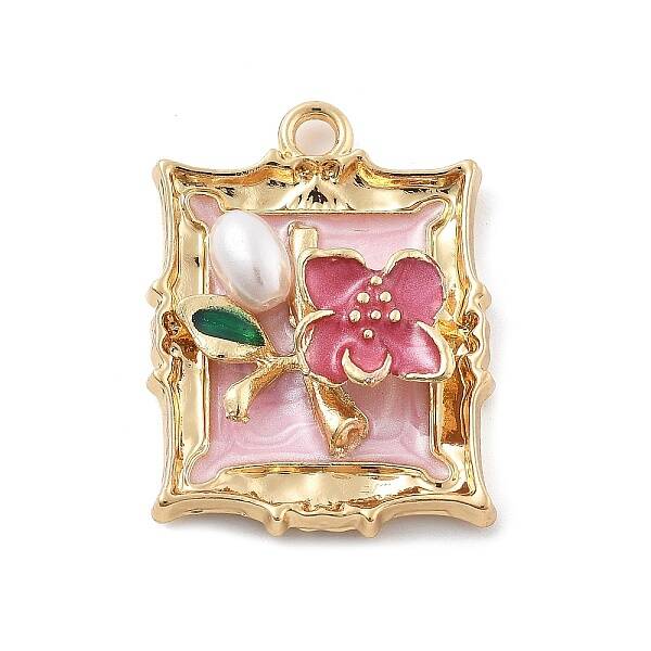 Alloy Enamel Pendants