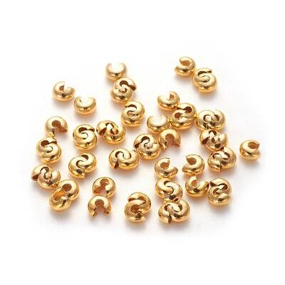 Iron Crimp Beads Covers