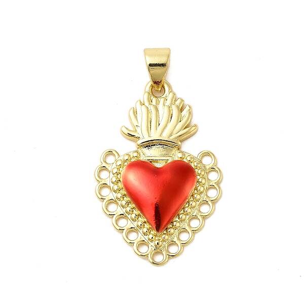 Brass Enamel Pendants