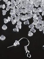 Simple Silicone Ear Plug, Earplug Waterproof, Ear Safety Backstop Stopper for Summer, Prevent Earrings From Slipping, Basic D...