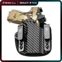 WARRIORLAND Universal Hybrid Carbon Fiber Holster for Men/Women,Fit over 100 Models, Compatible with G17 G19, Taurus G2C G3C,...