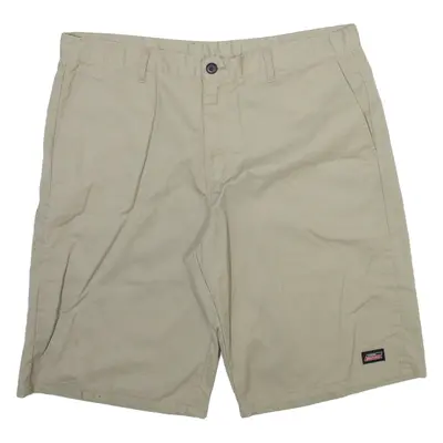 DICKIES Mens Workwear Shorts Beige XL W40